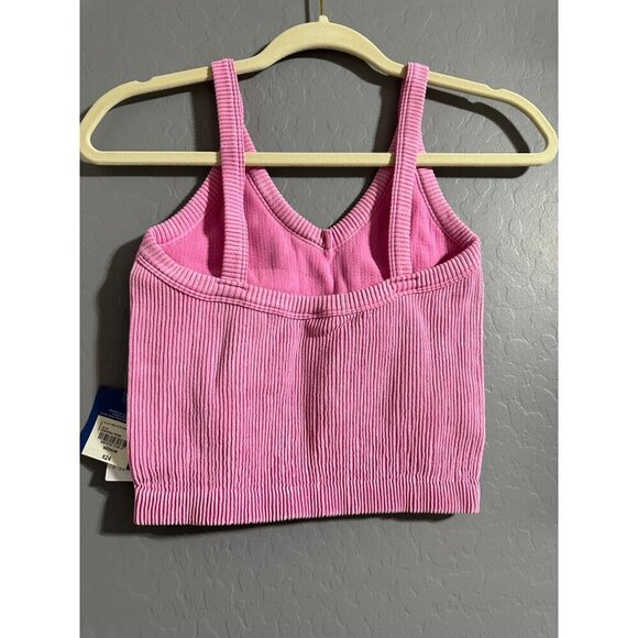 Arizona Jean CO. ribbed crop tank top size M NWT - Picture 2 of 4